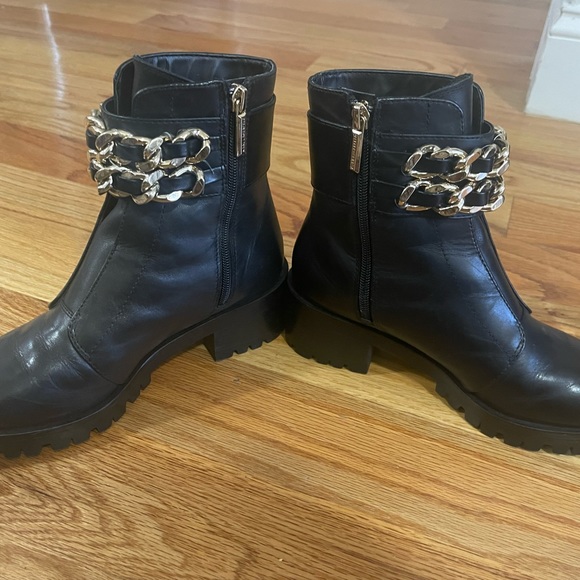 KARL LAGERFELD PARIS Palmer Combat Boot Size 6 - Picture 8 of 13